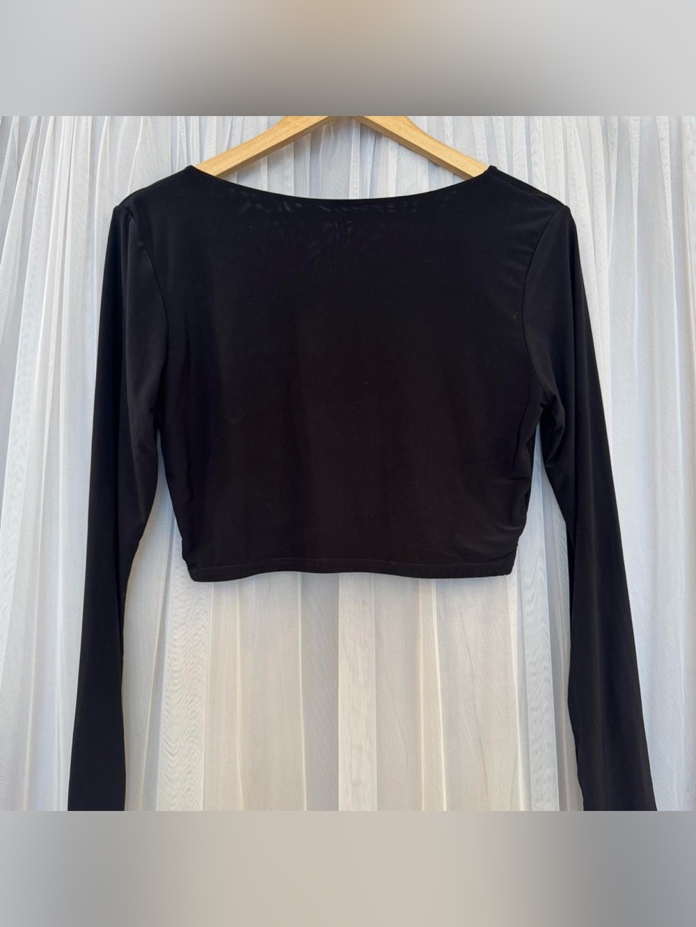 KAIIA (from ASOS) Scoop Back L/S Tee